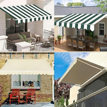 Waterproof Sunshade Canopy Replacement Fabric 200cm 250cm 300cm 400cm 600cm 700cm for Balcony Garden Patio Umbrellas (Red 20x13ft/600x400cm)