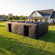 Giant Inflatable Black Maze Halloween Haunted House 7.2x3.6x2m