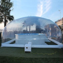 Inflatable Pool Fence/DIY Transparent Swimming Pool Cover/Swimming Pool Accessories/Ceiling Inflatable Bubble Dome Inflatable Pool,6 * 3 * 3m