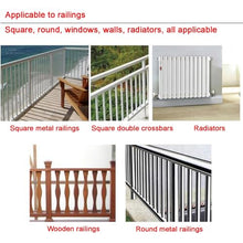 ZGLINMZ Folding Balcony Railing Hanging Planter - Multi-Functional Garden Decor for Outdoor & Indoor Use, Perfect for Terraces & Patios (L60*W27cm / L23.6*W10.6in)
