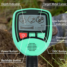 UYCVT Metal Detectors for Adults, Metal Detector 4" High Precision Adjustable Waterproof Metal Detector for Kids, Lightweight Search Coil