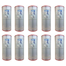 Unicel Swimming Pool Cartridge Filter 100 sqft Sharp Pleats (10 Pack)