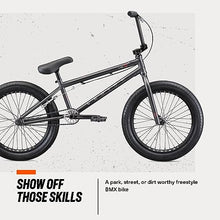Mongoose Legion L100 Freestyle BMX Bike Steel Frame Grey/Black