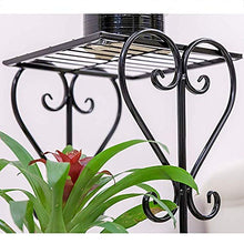GHJUMKFDF Flower standPlant Stand, Plant Shelves, Flower Stand, 4 Tier Indoor Plant Stand, Flower Pot Shelf, Iron Stand, Tiered Outdoor Display Plant Holder, Flower Stand