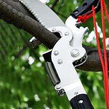 Extendable Tree Pole Pruner, 5.4m-7.2m Professional Telescopic Tree Pruners With Sk5 Cutting Blade Pole Saw Lopper Long Reach Pole Pruning Saw, 2 In 1 Extendable Gardening Tool,18ft/5.4m