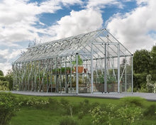 Palram - Canopia Snap & Grow 8' x 32' Polycarbonate Greenhouse, Silver