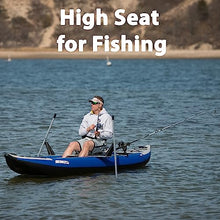 Sea Eagle 380X 12'6" Explorer Inflatable Kayak Blue