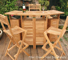 Anderson Teak Altavista Folding Bar Table