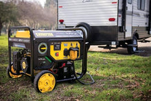 Champion 4750-Watt Electric Start Dual Fuel Portable Generator, CARB
