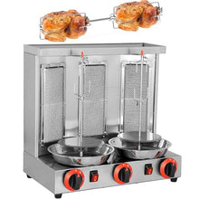 Acivirdde Barbecue Grill, Automatic Gas Electric Barbecue Grill, Vertical Barbecue Grill, Stainless Steel Cooking Tools, Barbecue Cooker Machine