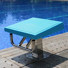 ENWINDXS Pool Diving Platform, 15° Inclined Professional Diving Platform, Anti Slip Stainless Steel Pool Diving Boards for Swimming Pool