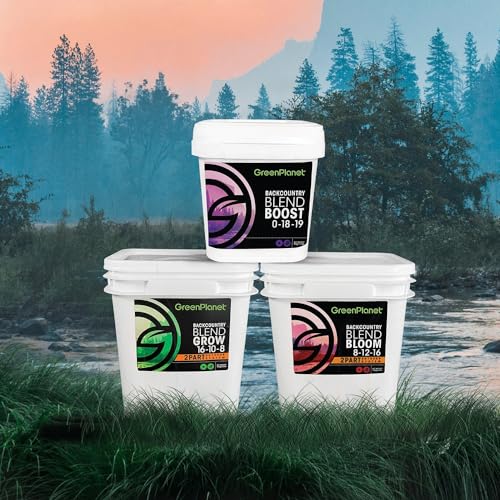 Green Planet Back Country Blend Grow.Bloom.Boost 10kg/22lb Set