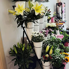RWGOVLU Flower Stands For Indoor Plants Flower Rack Display Stand Plant Shelf With Wheels For Fresh Flower Sho