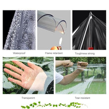 Jolan Waterproof Clear Tarp Curtains,Pergola Gazebo Transparent Tarpaulin Side Panels,Outdoor Curtains with Zip,0.3mm PVC Plastic Tarp Cover Sheet,Rain Curtains,with Grommets,W×H-3.5×3m(11.5 * 9.8ft)
