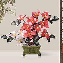 LSHAOBO Artificial Bonsai Tree Fake Plant Decoration, Housewarming Opening Gift 15.7 X 2.3 X 12.6 Inches