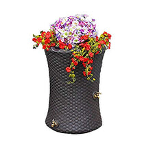 Good Ideas Impressions Nantucket Rain Water Collection Barrel, 4 Pack