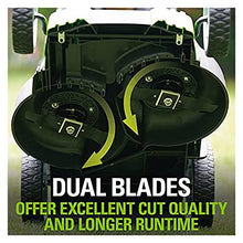 AMYYTL Electric Lawn Mower 40V 20-Inch Cordless Push Lawn Mower, 4.0Ah + 2.0Ah Battery and Charger Included Noise-Free and Low Maintenance