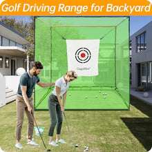 Gagalileo Golf Practice Hitting Nets Heavy Duty Portable Golf Cage 10x10x10FT