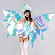HoHoHuo Nightclub Gogo Dancer Costume Multicolored Medium