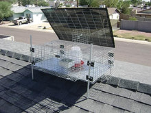 Bird B Gone Pigeon Trap for Slanted Surfaces, 36x24x10in, 20-Bird Capacity