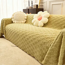 VFIIIOLPAA Sofa Cover Fabric Style Sofa Towel Winter Luxury Sofa Cover Cover Sofa Blanket Full Cover (Color: D, Size: 180 * 130cm) (B 180 * 320cm)