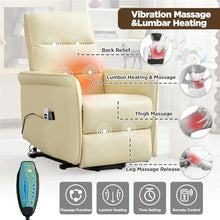 HTERWQEA Small Power Lift Recliner Chair with Massage & Heat