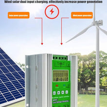 WEIMILOR 12000W 18000W 20000W 12V/24V /48V MPPT Wind Solar Hybrid Charge Controller Fits for Wind and Solar Power with LCD Display and Dump Load Accurate,20000W-48V