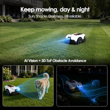 PROUDEER Lawn Mower，No Wire Robot Lawn Mower with Visual+RTK Navigation