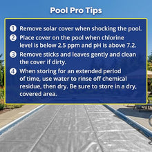 In The Swim 24' x 40' Ultra Silver Rectangle Solar Pool Cover 16 Mil