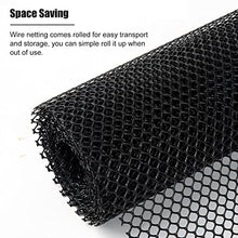 ERRULAN Black Plastic Mesh Fence Roll Barrier Netting, 3 Inch Holes, 5/10/15/20/25/30/50m Extra Long Garden Netting, Flexible Balcony Privacy System (Size : 1.5x50m(4.9x164ft))