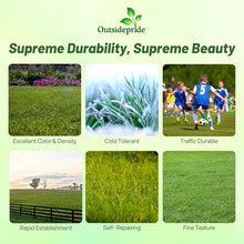 Outsidepride Supreme Kentucky Bluegrass Seed Mix - 50 lbs Cold Tolerant, Lawn Grass w/OptiGrowth Coating for Seed Enhancement, Ideal for Home, Parks, & Athletic Fields