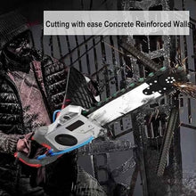 JianboBoxve 5800W 6500W Electric Concrete Saw, Handheld Diamond Concrete Chain Saw Wall Cutter Machine, Wet Cutting Tool for Concrete, Brick, Granite, Stone and Masonry Indoor Outdoor Use