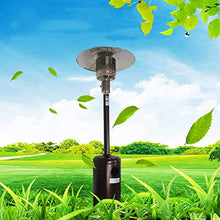 Gas Patio Heater Stainless Steel Outdoor Heaters For Home Powerful Fast Heating Safe Low Energy Radiator Energy Efficient Natural Gas-Natural Gas 225 cm (88 in) (225 cm (88in) Natural Gas)