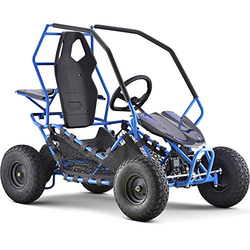 MotoTec Kids Electric Go Kart Maverick 1000w Black