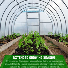 Farm Plastic Supply - 2.4 Mil White Plastic Sheeting - Overwintering Film, 2.4 Mil White Plastic Film, Greenhouse Plastic, Durable Plastic Sheeting (32' x 100')