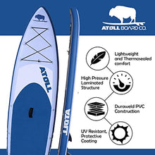 Atoll Inflatable Paddle Board Light Blue