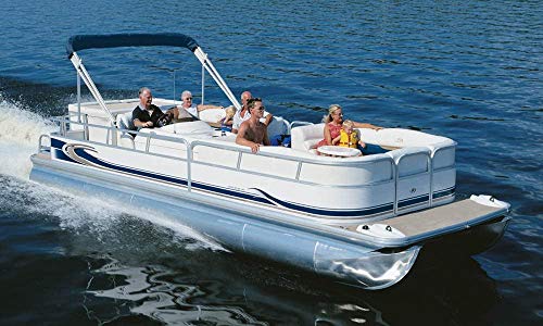 TaylorMade Trailerite Semi-Custom Full Pontoon Boat Cover Hunter Green 24'1" - 25'0" CL x 102" B
