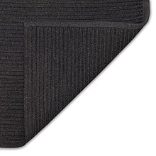 Liora Manne Calais Indoor/Outdoor Area Rug - Durable Power Loomed Casual Texture Solid Charcoal (5' x 7'6")