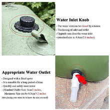 TBLOTYD Foldable Portable Soft Water Bag Cistern Water Tank 20 600 1000 2600 Gallon Water Storage Bladder System Bag, Outdoor Garden Farm Winter Emergency Water Pouches Coll