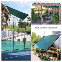 XBTGS Premium 55% Shade Cloth for Plants - Green Shade Netting Breathable Shade Sail & Mesh Tarp with Grommets for Garden Greenhouse Pergola Car Balcony - 10x15m,Gree,Green-7x9m(23.29.5ft)