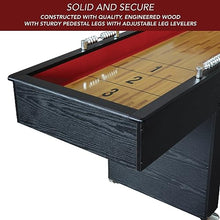 Hathaway Avenger Shuffleboard 9-Foot for Family Game Rooms Black