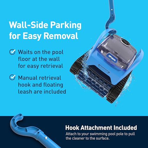 Polaris Pixel Compact Cordless Robotic Pool Cleaner Blue