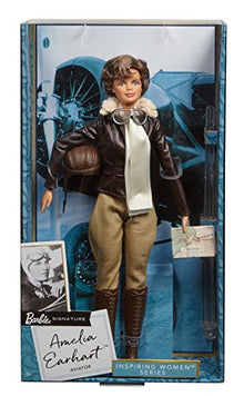 Barbie Inspiring Women Series Amelia Earhart Doll Brown