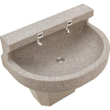 Global Industrial Wall Mounted Sensor-Operated Wash Fountain, 2 Station