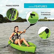 Lifetime Tioga Sit-On-Top Kayak with Paddle Lime