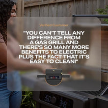 Current® Model G+ Dual Zone Smart Electric Grill, Slate