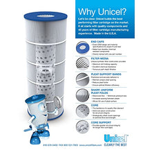 Unicel Pool Spa Clean & Clear 520 Cartridge Filter C-7472 (6 Pack)