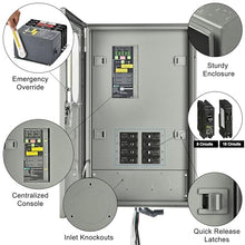 Nature's Generator Pre-Wired 120V/240V 30A 8 Circuits Automatic Transfer Switch UL Approved