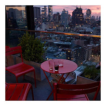 Fermob Bistro 24" Round Table - Chili Red
