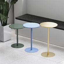 Fodalob Sturdy Base Bistro Table for Dining Room Patio Bistro, 27.5 inch Top, 28.7inch Height(Red)